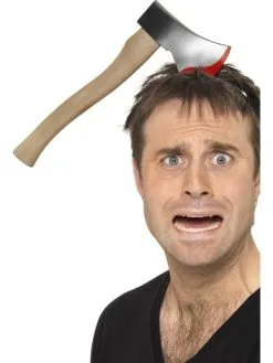 Smiffy Haarband Met Bijl Door Je Hoofd Halloween