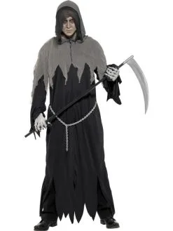 Smiffy Grim Reaper Robe Kostuum