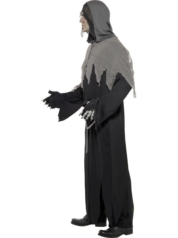 Smiffy Grim Reaper Robe Kostuum - Afbeelding 2