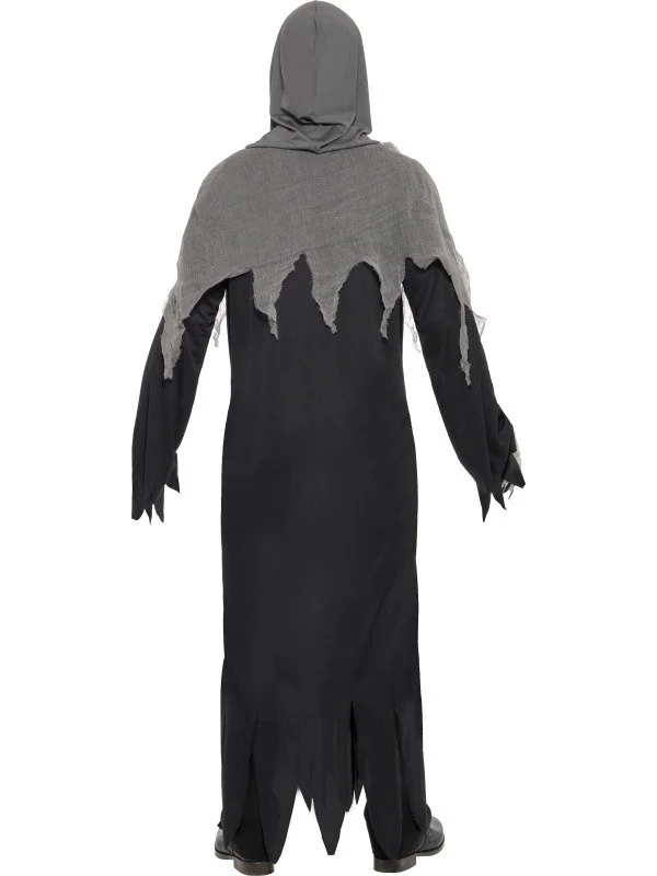 Smiffy Grim Reaper Robe Kostuum - Afbeelding 3