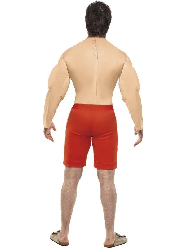 Smiffy Baywatch Lifeguard Heren - Afbeelding 2