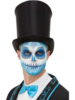 Smiffy Make-Up FX, Day Of The Dead Kit, Aqua