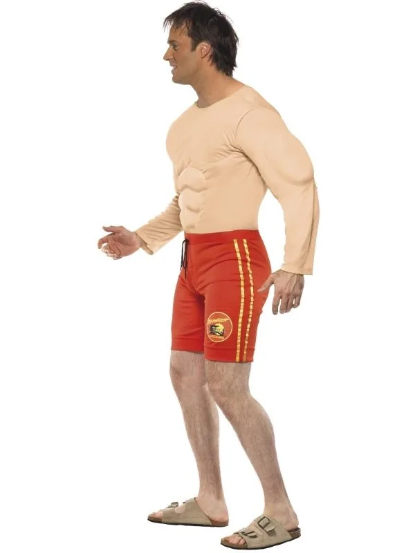 Smiffy Baywatch Lifeguard Heren - Afbeelding 4