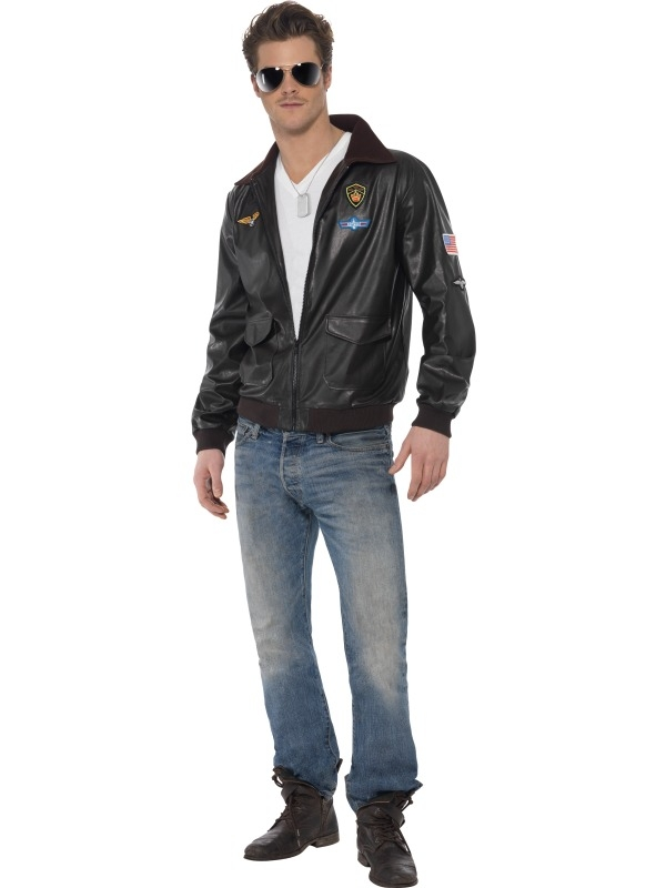 Smiffy Top Gun Bomber Jacket