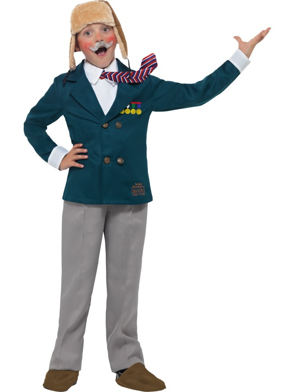 Smiffy David Walliams Deluxe Grandpa's Great Escape Kostuum - Afbeelding 3