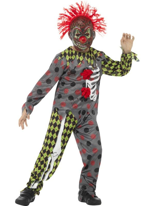 Smiffy Deluxe Twisted Clown Kinder Kostuum - Afbeelding 4