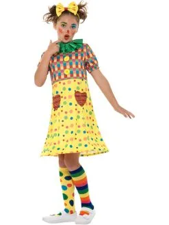 Smiffy Girls Clown Kostuum