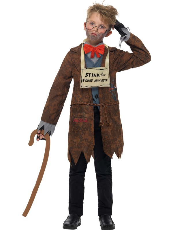 Smiffy David Walliams Deluxe Mr Stink Kostuum - Afbeelding 3