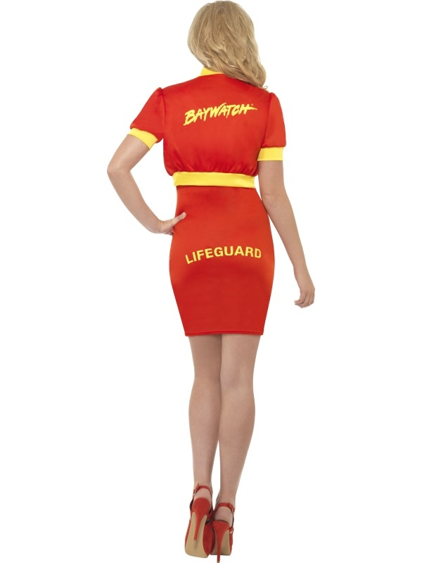 Smiffy Baywatch Beach Lifequard Dames Kostuum - Afbeelding 4