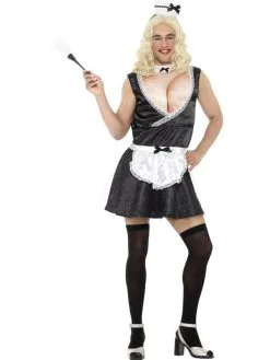 Smiffy French Maid Kostuum Heren