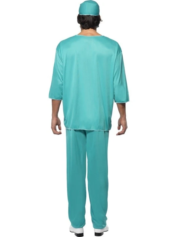 Smiffy Chirurg Dokter Heren Kostuum - Afbeelding 3