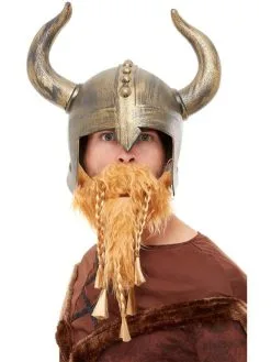 Smiffy Viking Helm Met Baard