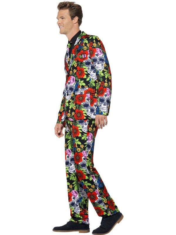 Smiffy Day Of The Dead Net Herenpak - Afbeelding 2