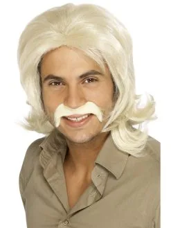 Smiffy 70's Retro Pruik Blond