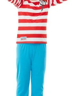 Smiffy Where's Wally? Deluxe Kostuum