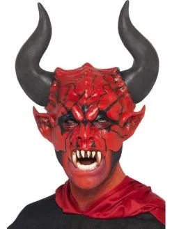Smiffy Duivel Devil Lord Gezichtsmasker Halloween