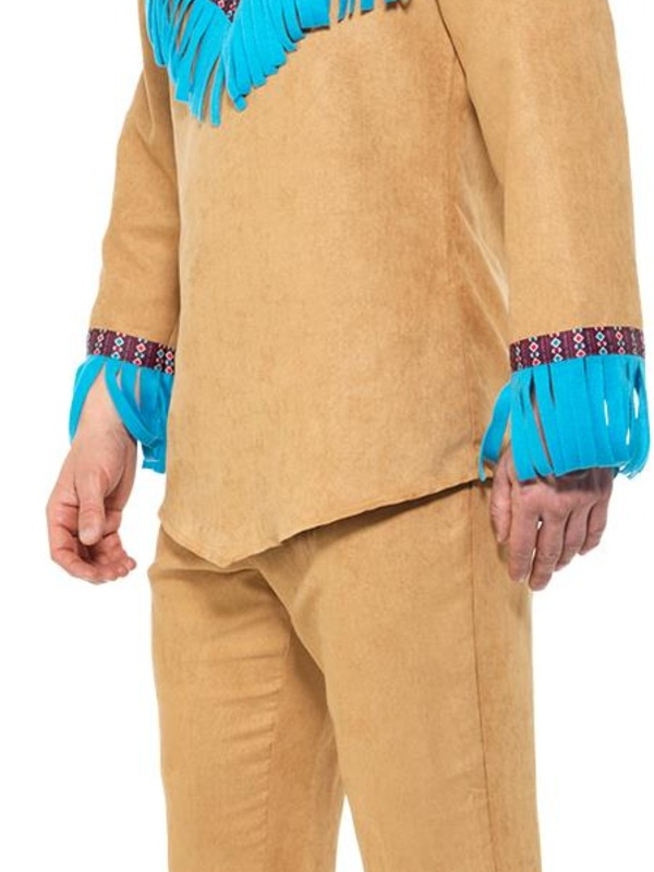 Smiffy Native American Inspired Warrior Kostuum - Afbeelding 4