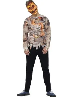 Smiffy Vergiftigd Horror Pompoen Kostuum 2-delig