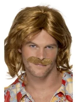 Smiffy 70's Super Troopers Pruik En Snor