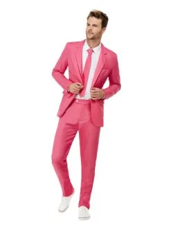 Smiffy Hot Pink Suit Kostuum
