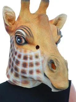 Smiffy Giraffe Latex Masker