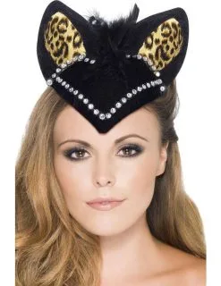 Burlesque Kattenhoedje Vrouw