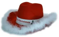 Cowboyhoed Vilt Kerst