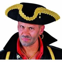 Elite Hoed Captain Gouden Rand