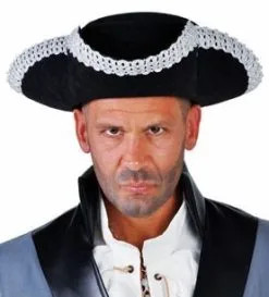 Elite Hoed Captain Zilveren Rand