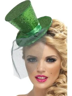 Fever Mini Hoedje Groen