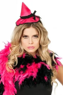 Haarband Met Heksenhoed Roze
