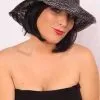 Hoed Coctail Zwart