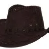 Hoed Cowboy Suede Bruin