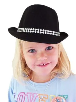 Hoed Kind Zwart Vilt