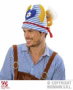 Hoed Oktoberfest Beierse Print