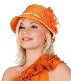 Hoed Oranje Lady