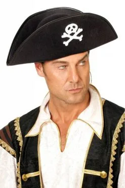 Hoed Piraat Luxe Cody