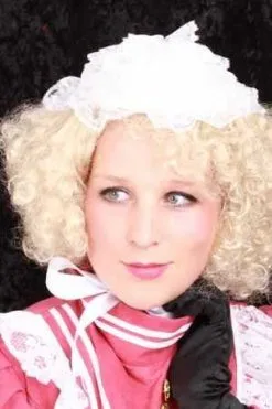 Hoedje Dienstmeisje Wit