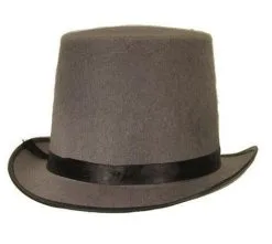 Hoge Hoed Vilt Grijs