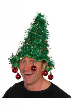 Kerstboomhoed Met Kerstballen