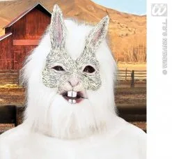 Masker Konijn Met Pluche Haar