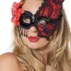 Masker Met Kant Rood