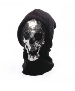 Masker Met Pailletten Doodskop