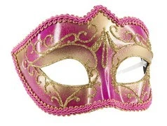 Masker Met Rand Roze