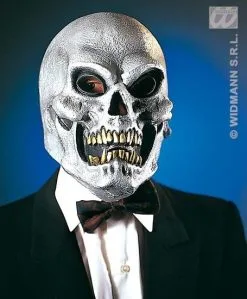 Masker Schedel Zilver