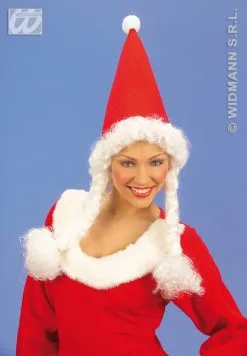 Muts Kerstvrouw Met Staartjes