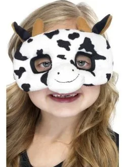 Oogmasker Kind Koe Pluche