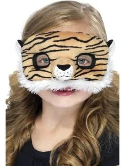 Oogmasker Kind Tijger Pluche