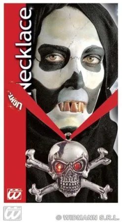 Schedelketting Met Lichtgevende Ogen