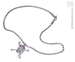 Schedelketting Strass